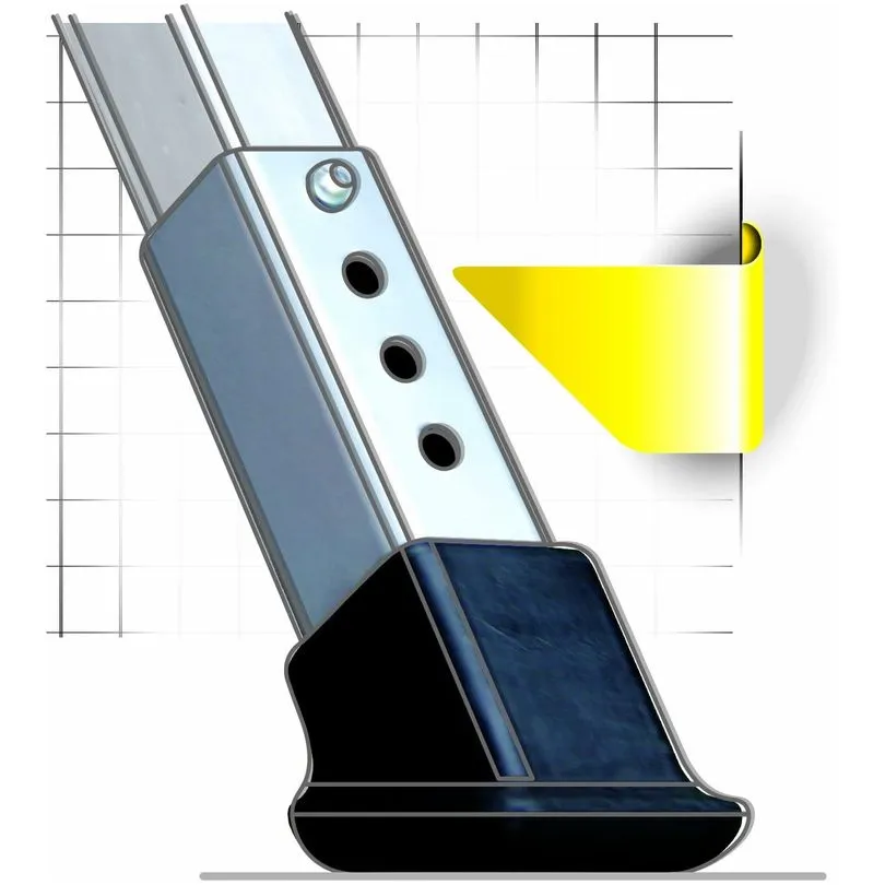 Step Stool, Alum Platform -Adj